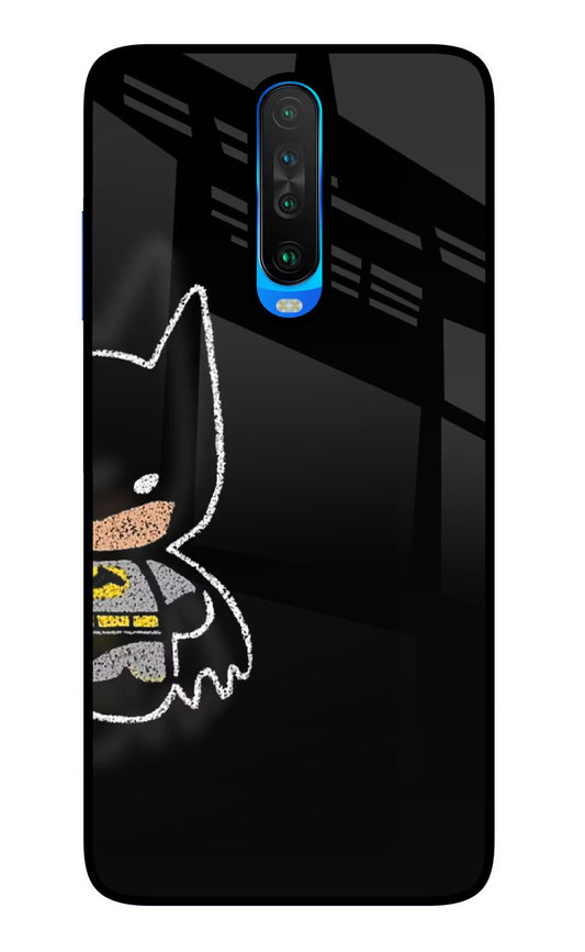 Bat Kitty Poco X2 Glass Case