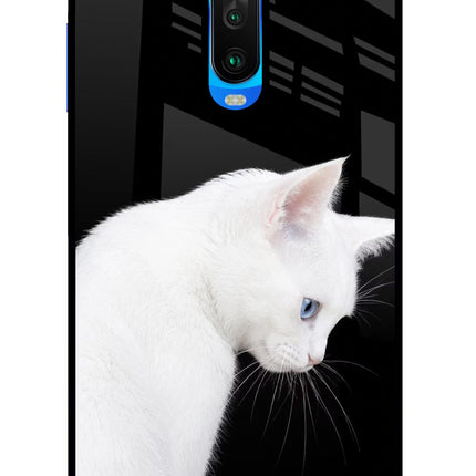 Snow Gaze Poco X2 Glass Case
