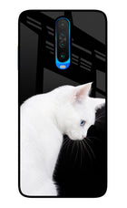 Snow Gaze Poco X2 Glass Case