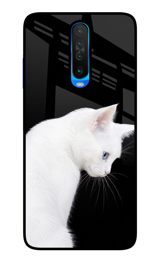 Snow Gaze Poco X2 Glass Case