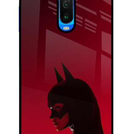 Night Thief Poco X2 Glass Case Back Cover by Casekaro