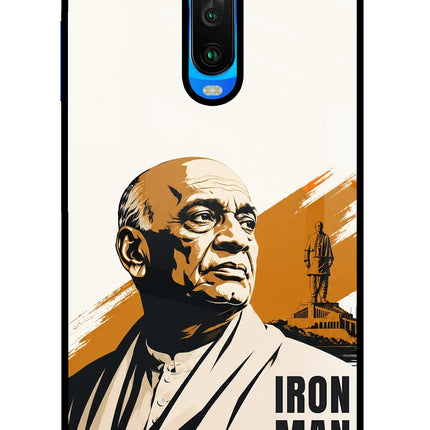 Chandrashekhar Azad Fearless Poco X2 Glass Case