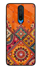 Kutch Glow Poco X2 Glass Case