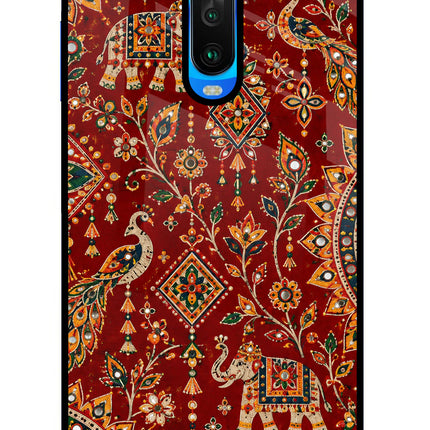 Laal Riwaaz Poco X2 Glass Case
