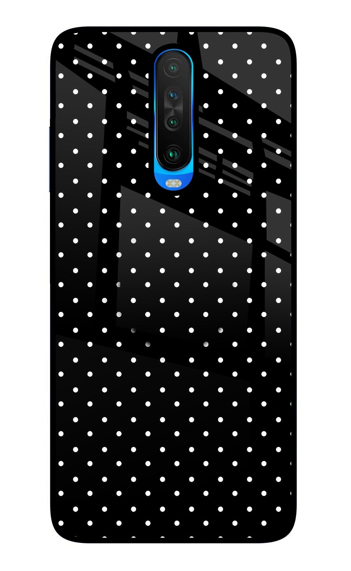 White Dots Poco X2 Pop Case