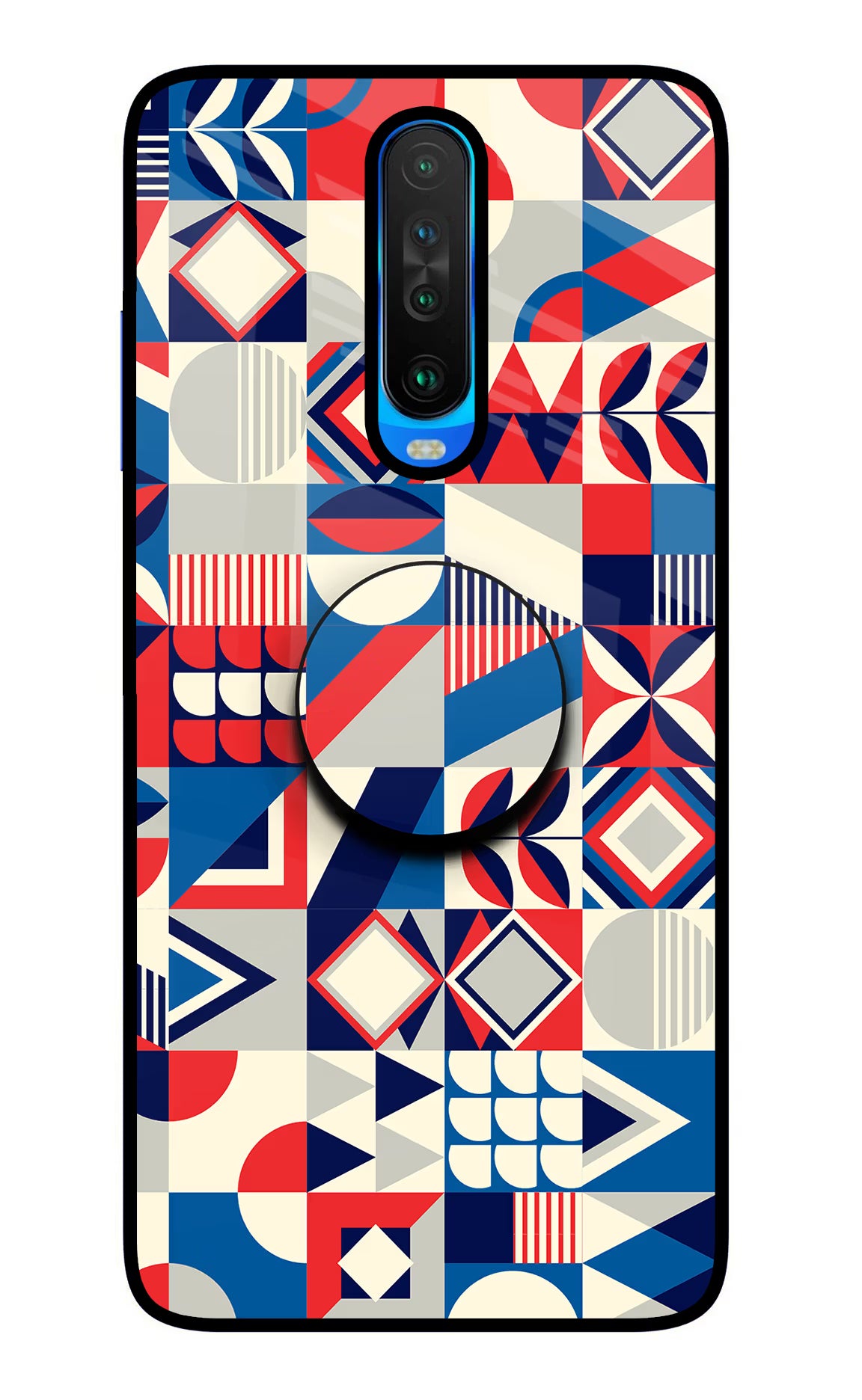 Colorful Pattern Poco X2 Pop Case by Casekaro
