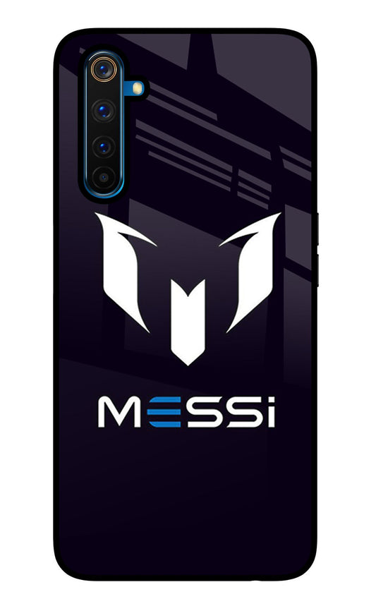 Messi Logo Realme 6 Pro Glass Case