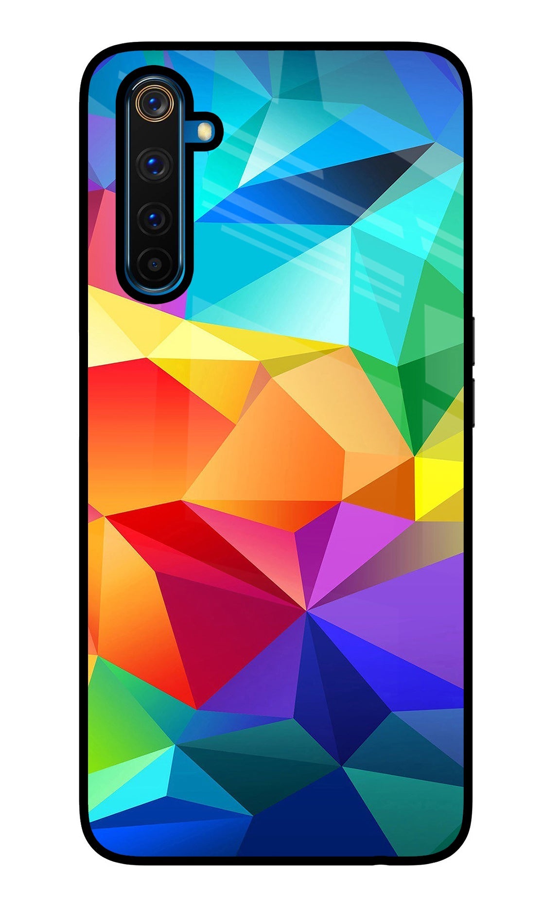 Abstract Pattern Realme 6 Pro Glass Case