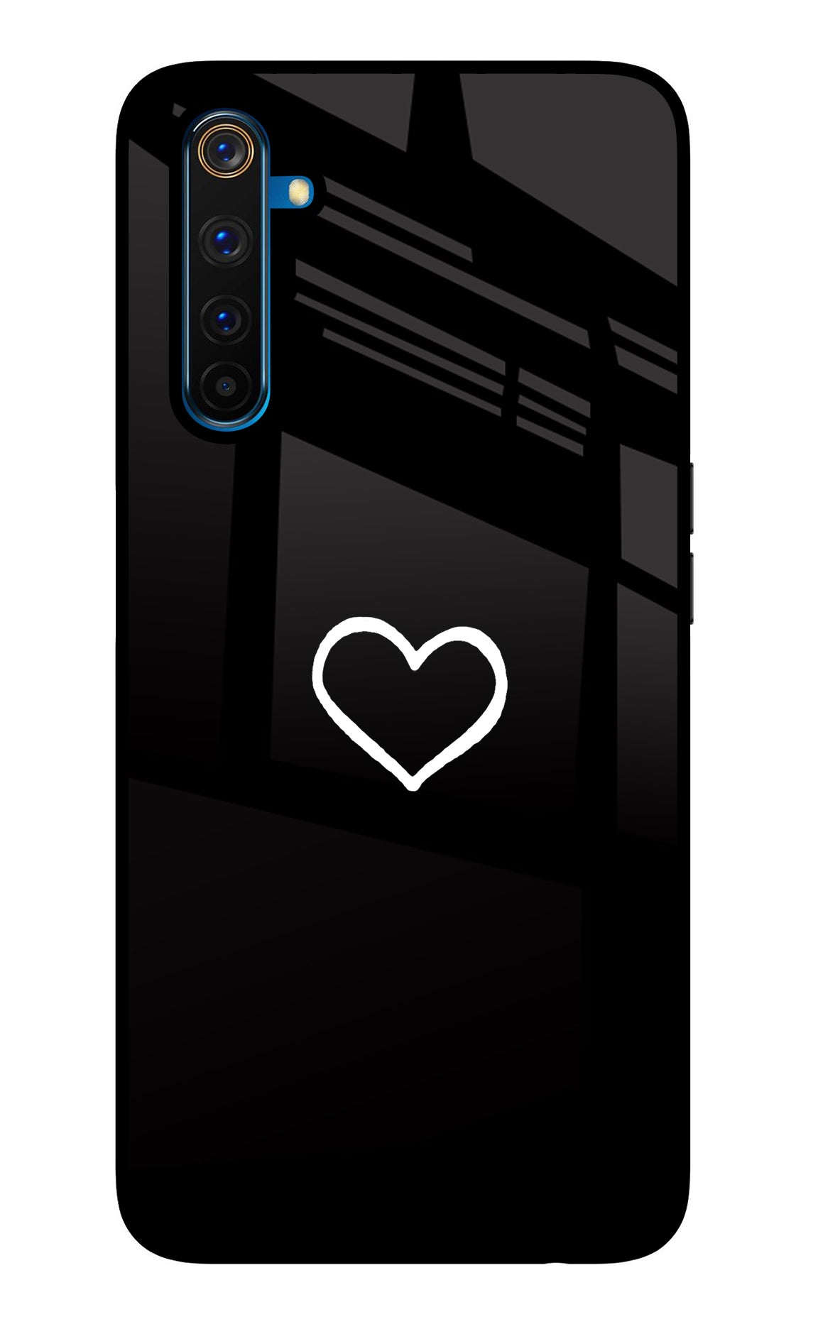 Heart Realme 6 Pro Back Cover