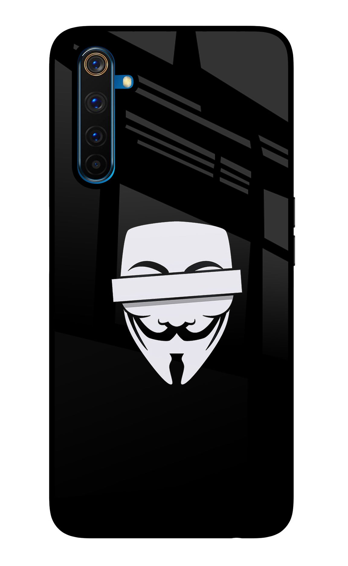 Anonymous Face Realme 6 Pro Back Cover