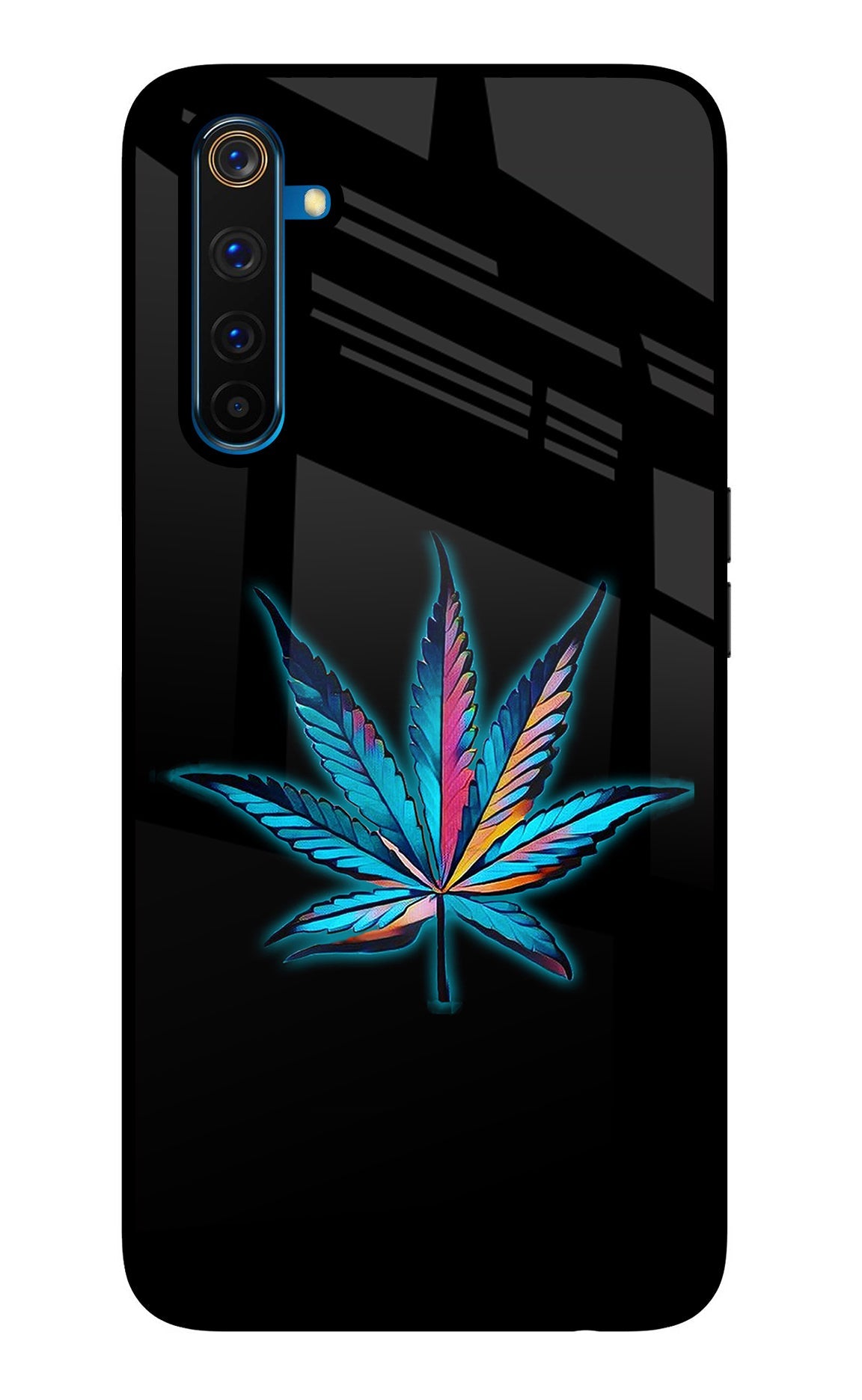 Weed Realme 6 Pro Glass Case