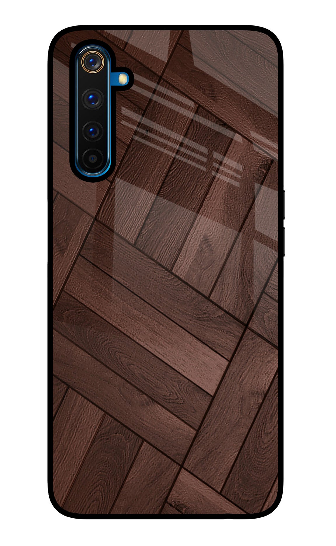 Wooden Texture Design Realme 6 Pro Back Cover