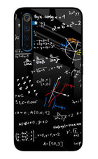 Mathematics Formula Realme 6 Pro Glass Case Back Cover by Casekaro