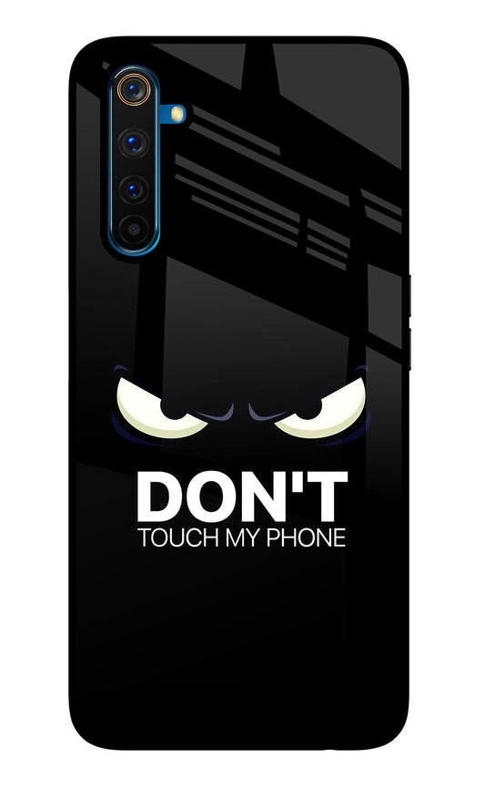 Don'T Touch My Phone Realme 6 Pro Glass Case