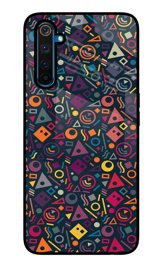 Geometric Abstract Realme 6 Pro Glass Case