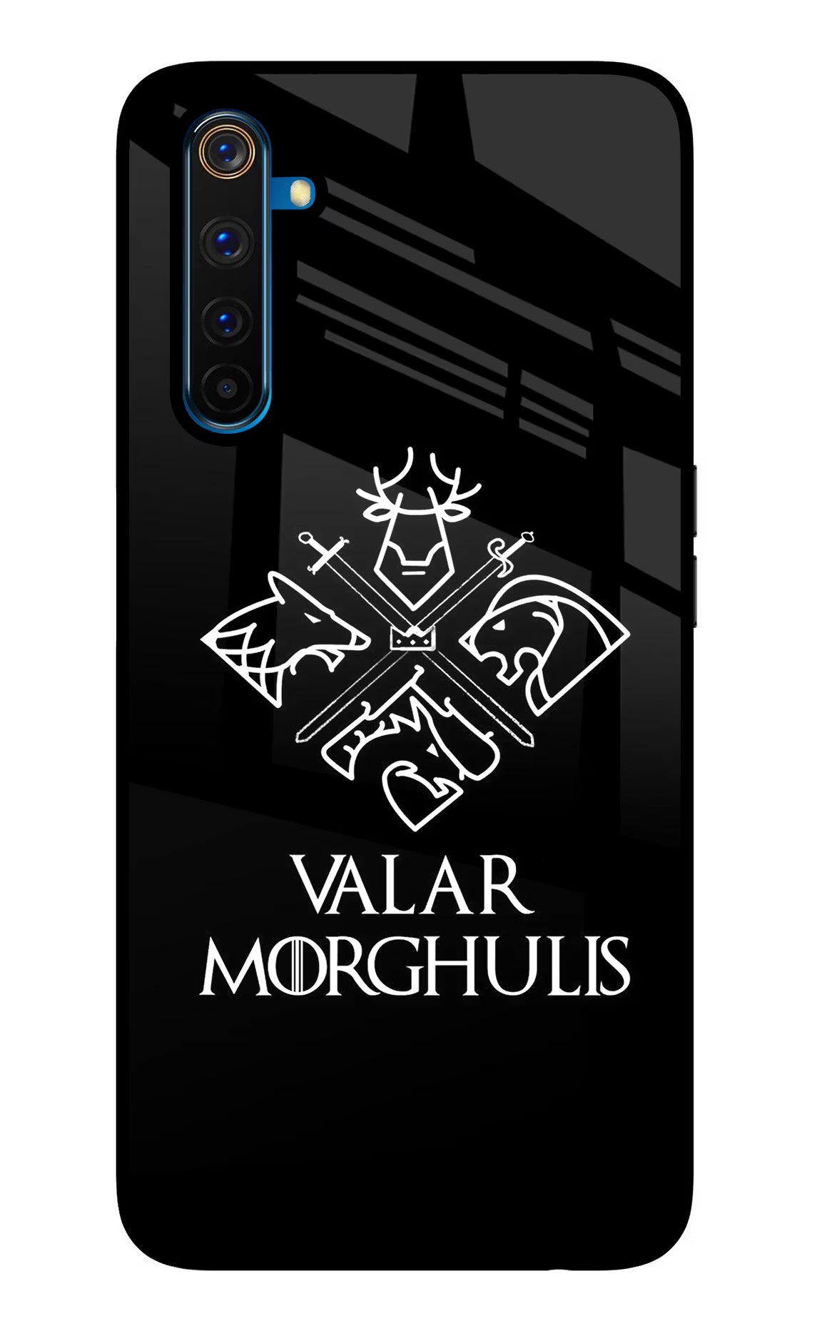 Valar Morghulis | Game Of Thrones Realme 6 Pro Glass Case Back Cover by Casekaro