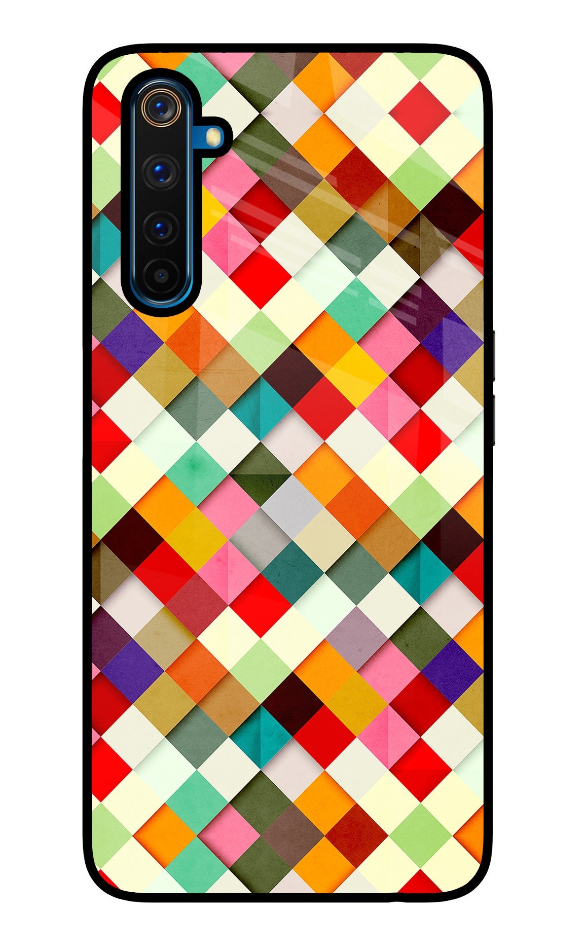 Geometric Abstract Colorful Realme 6 Pro Back Cover