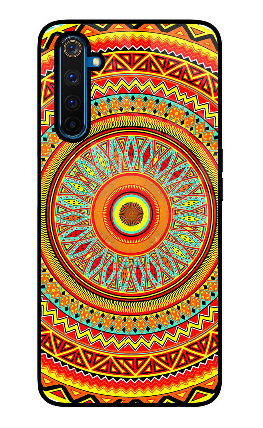 Mandala Pattern Realme 6 Pro Glass Case