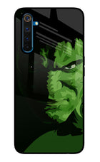 HULK Realme 6 Pro Glass Case Back Cover by Casekaro