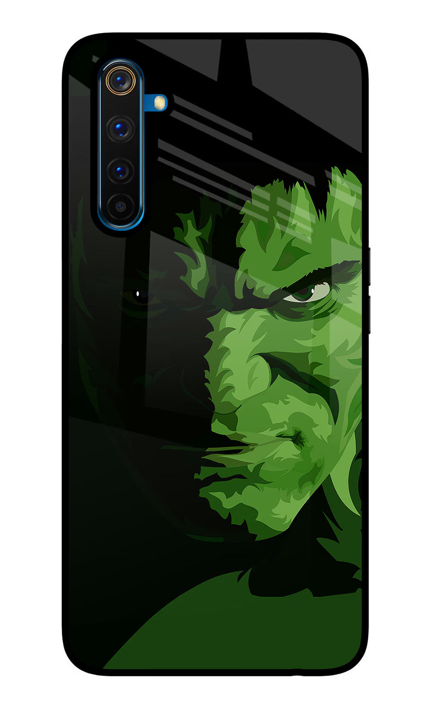 HULK Realme 6 Pro Back Cover, Glass case