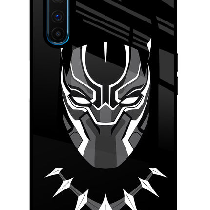 Black Panther Realme 6 Pro Glass Case Back Cover by Casekaro