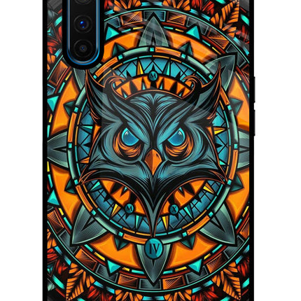 Angry Owl Art Realme 6 Pro Glass Case Back Cover by Casekaro