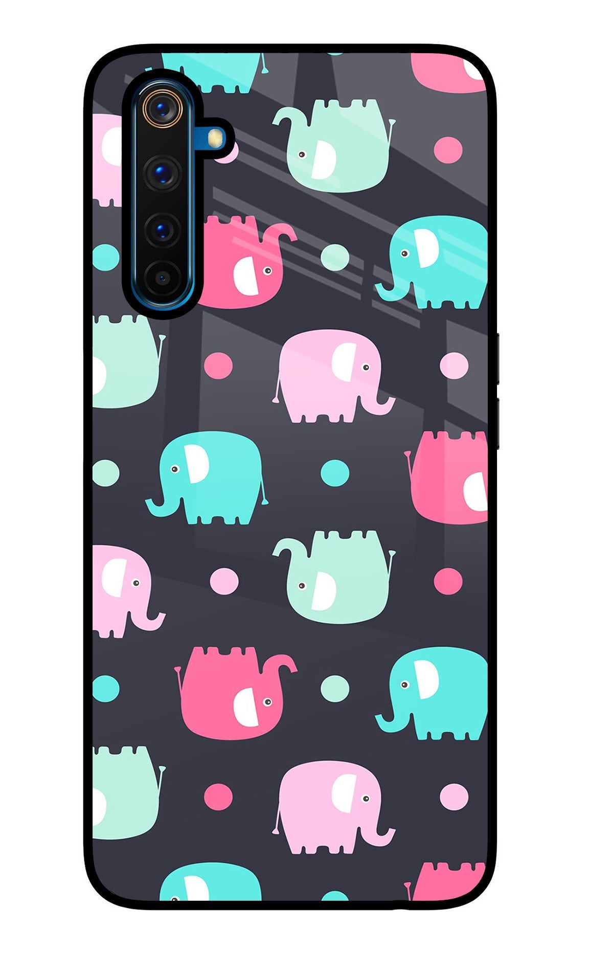 Elephants Realme 6 Pro Back Cover