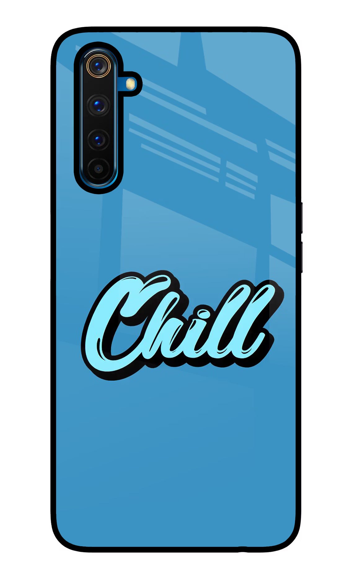 Chill Realme 6 Pro Glass Case Back Cover by Casekaro