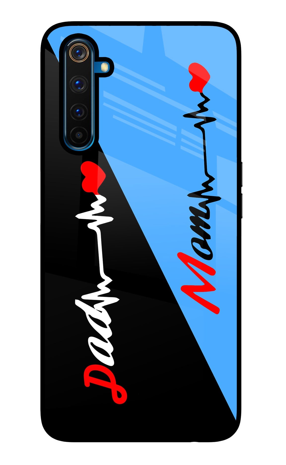 Mom Dad Realme 6 Pro Back Cover