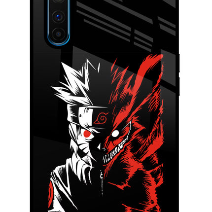 Naruto Two Face Realme 6 Pro Glass Case Back Cover by Casekaro