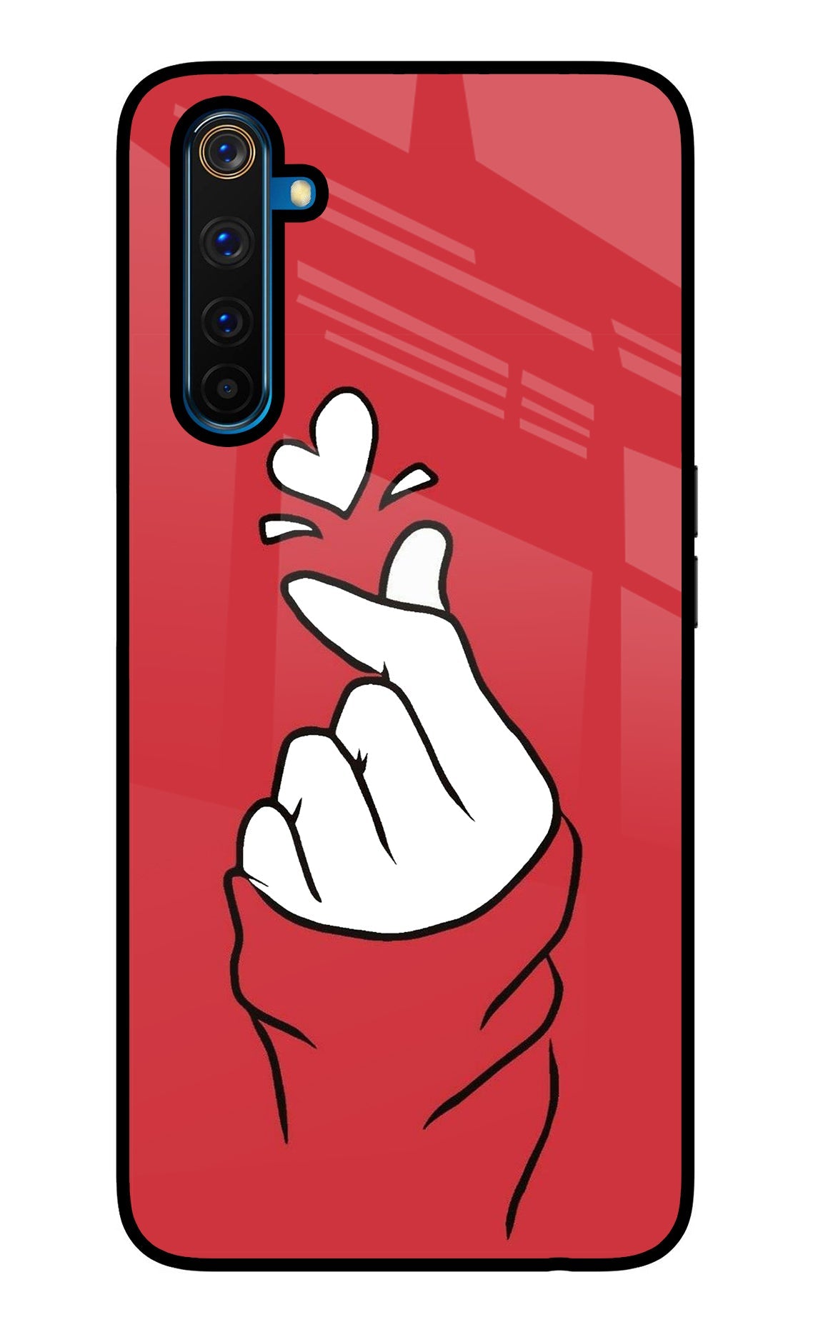 Korean Love Sign Realme 6 Pro Back Cover