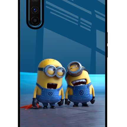 Minion Laughing Realme 6 Pro Glass Case Back Cover by Casekaro
