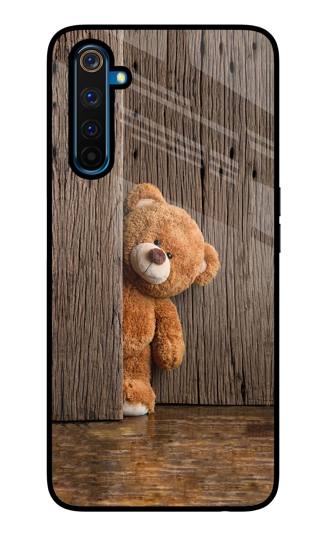 Teddy Wooden Realme 6 Pro Back Cover