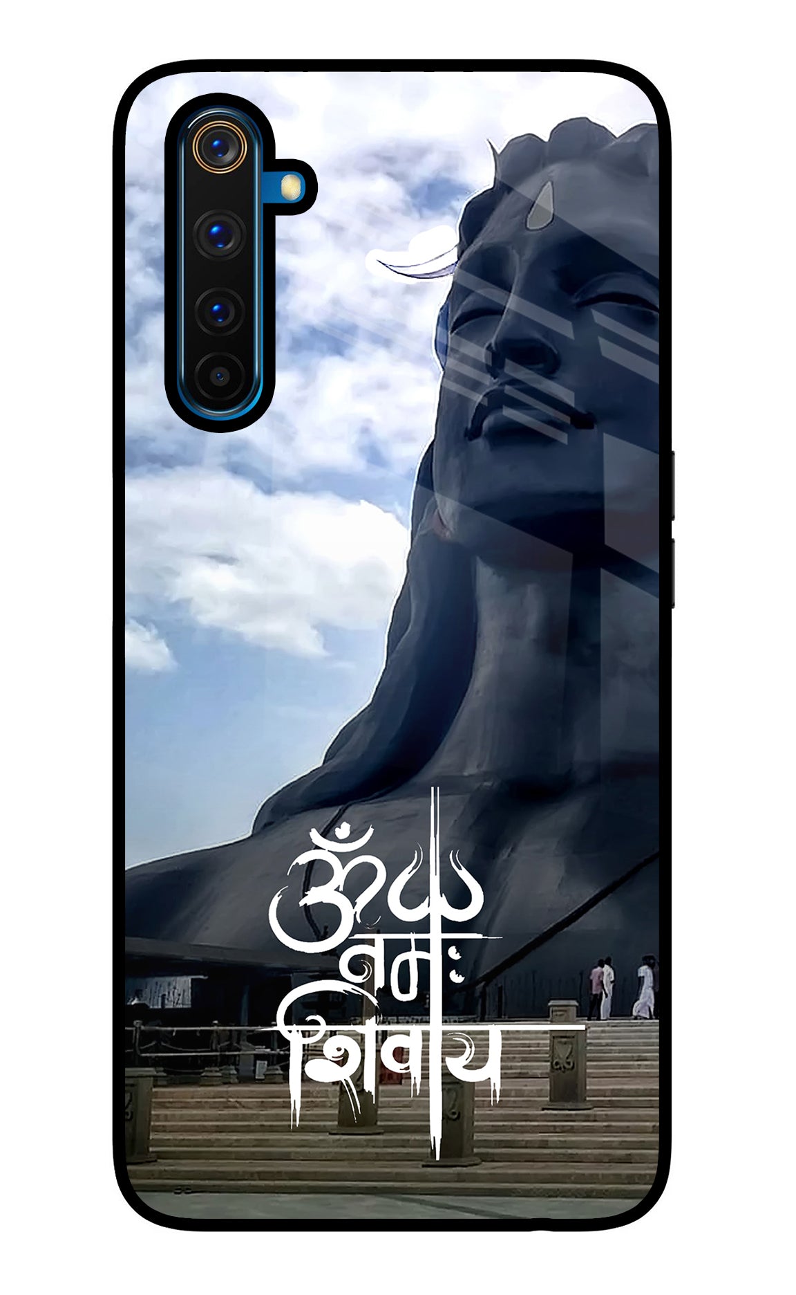 Om Namah Shivay Realme 6 Pro Glass Case