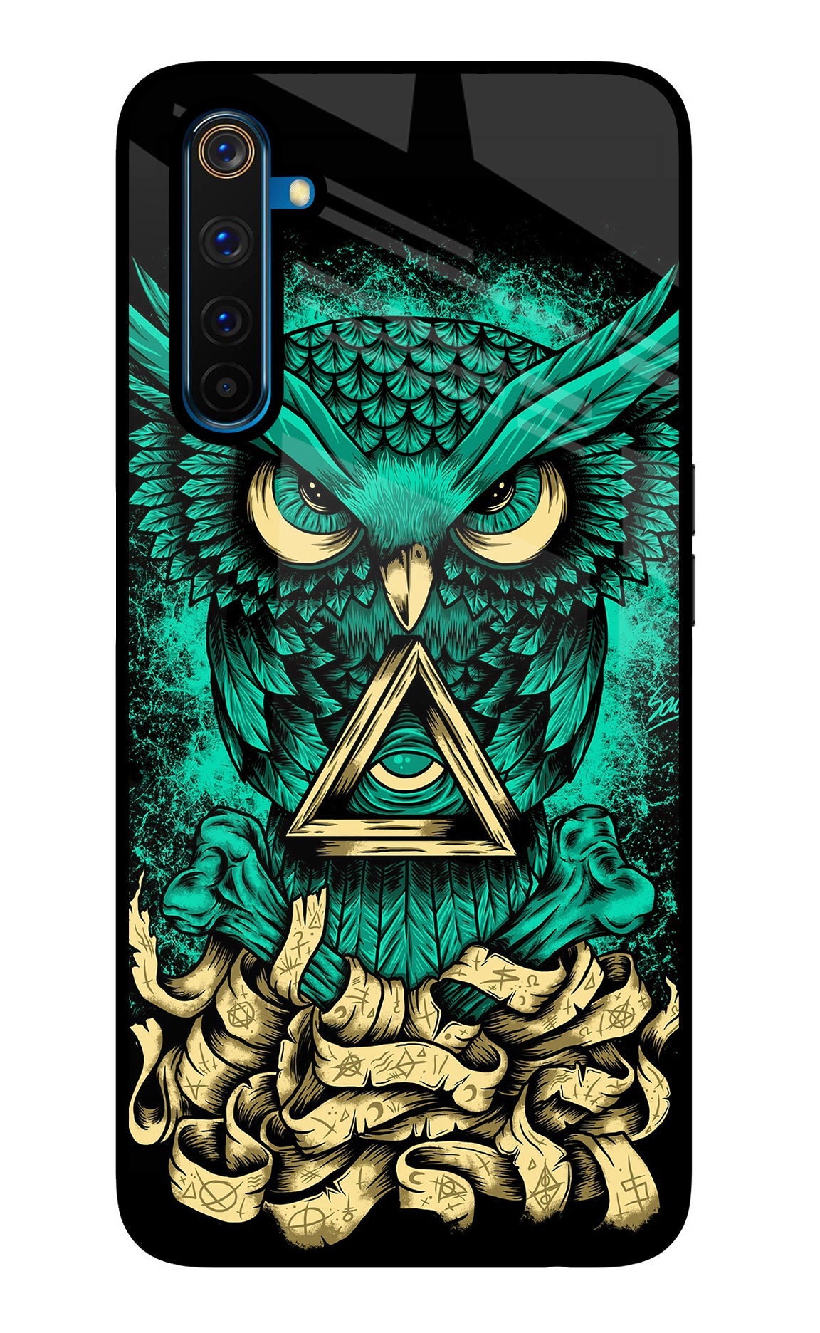 Green Owl Realme 6 Pro Back Cover