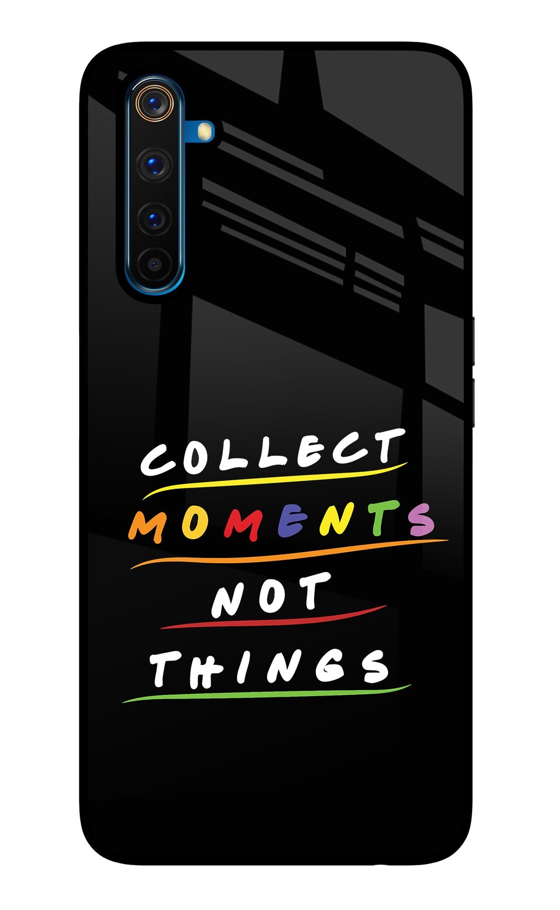 Collect Moments Not Things Realme 6 Pro Back Cover