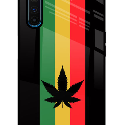 Weed Flag Realme 6 Pro Glass Case Back Cover by Casekaro