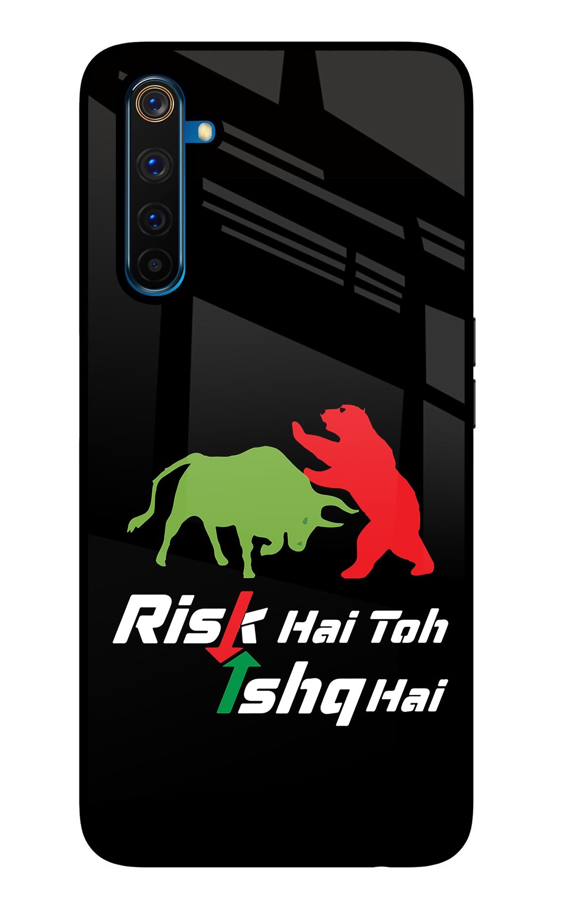 Risk Hai Toh Ishq Hai Realme 6 Pro Glass Case