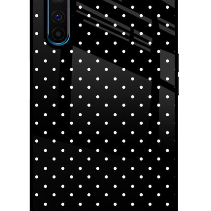 White Dots Realme 6 Pro Glass Case Back Cover by Casekaro