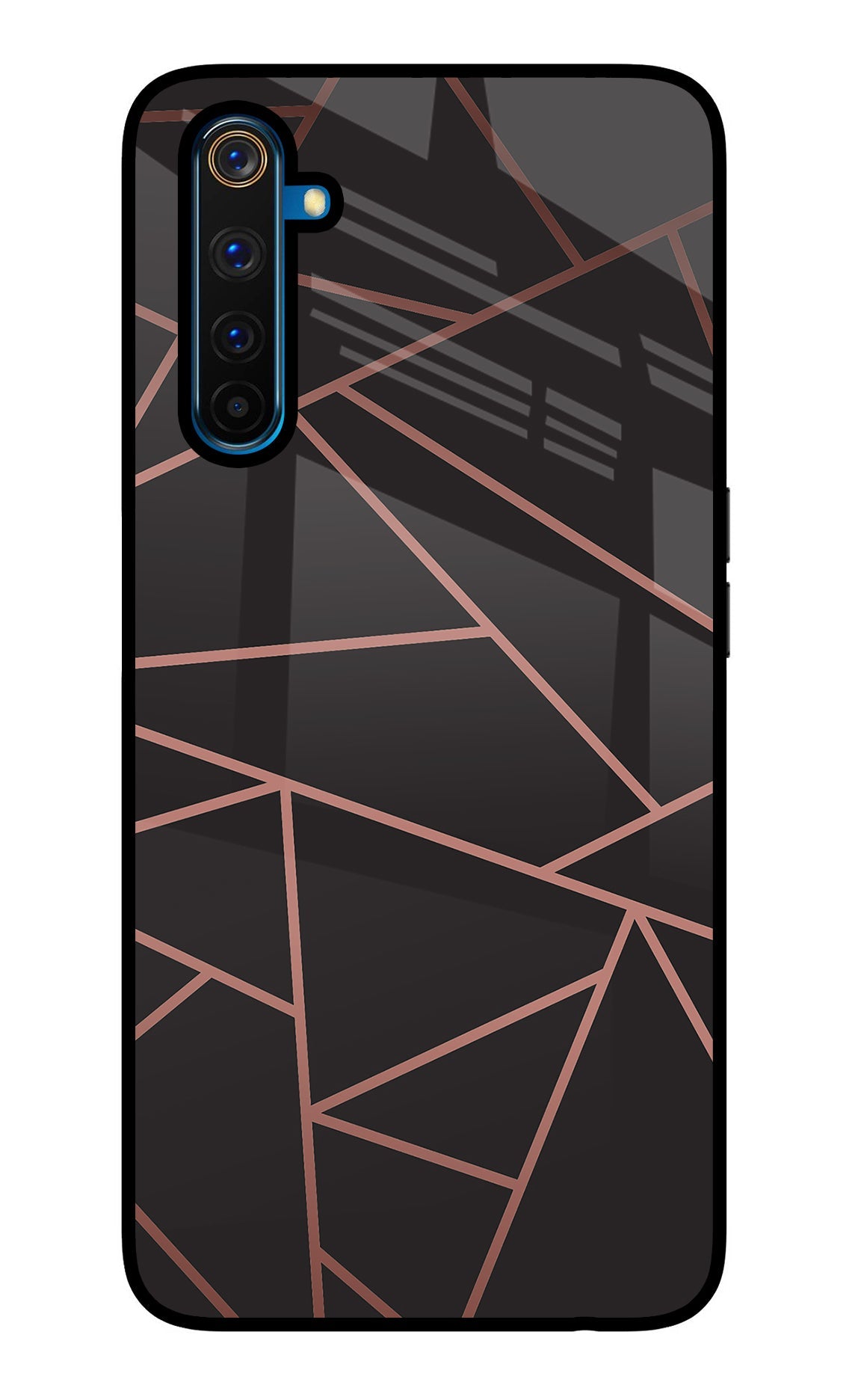 Geometric Pattern Realme 6 Pro Glass Case