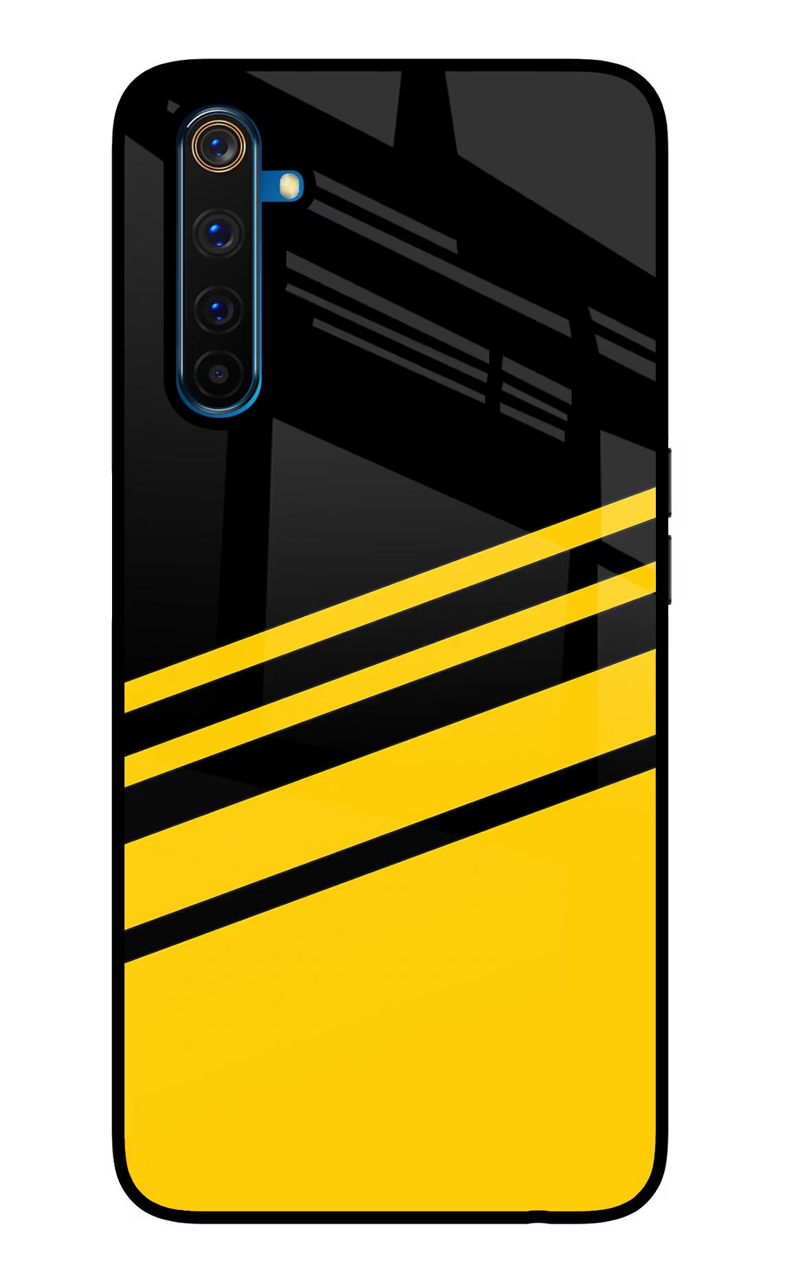 Yellow Shades Realme 6 Pro Glass Case Back Cover by Casekaro