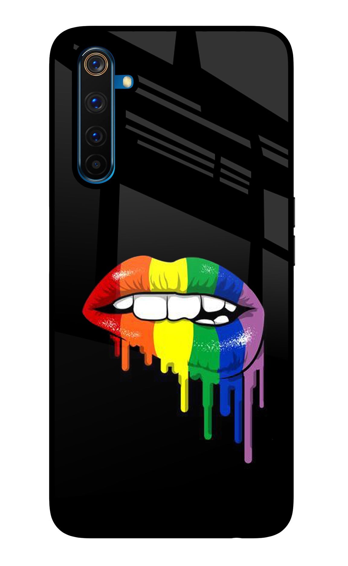 Lips Biting Realme 6 Pro Back Cover