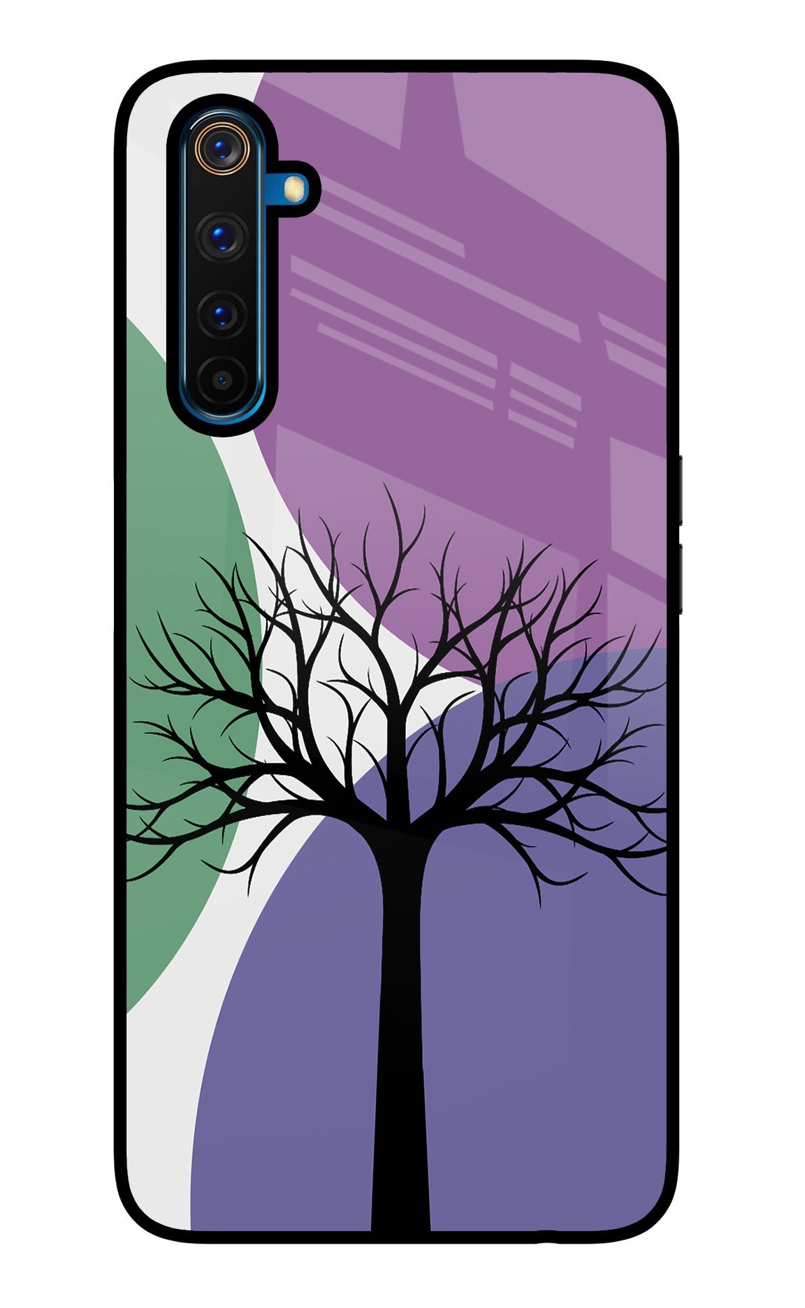 Tree Art Realme 6 Pro Glass Case