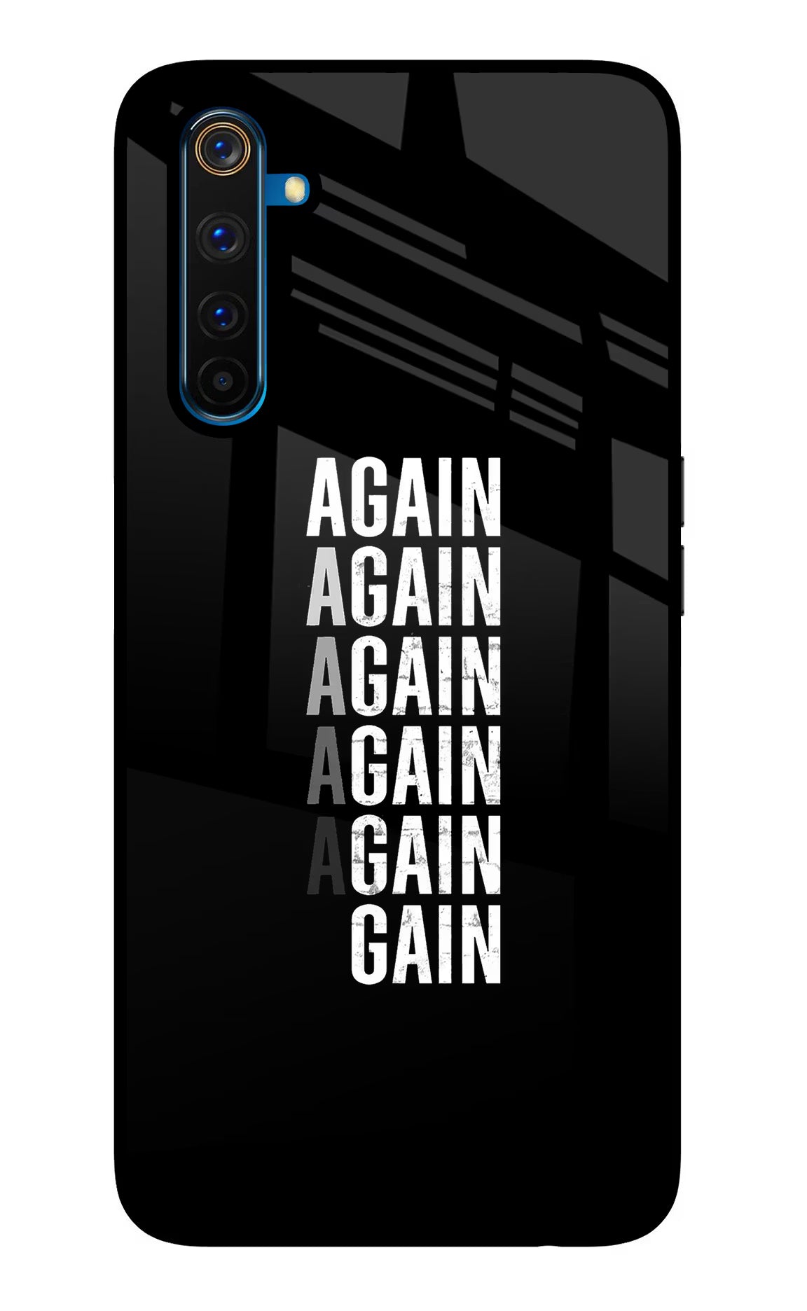 Again Again Gain Realme 6 Pro Glass Case