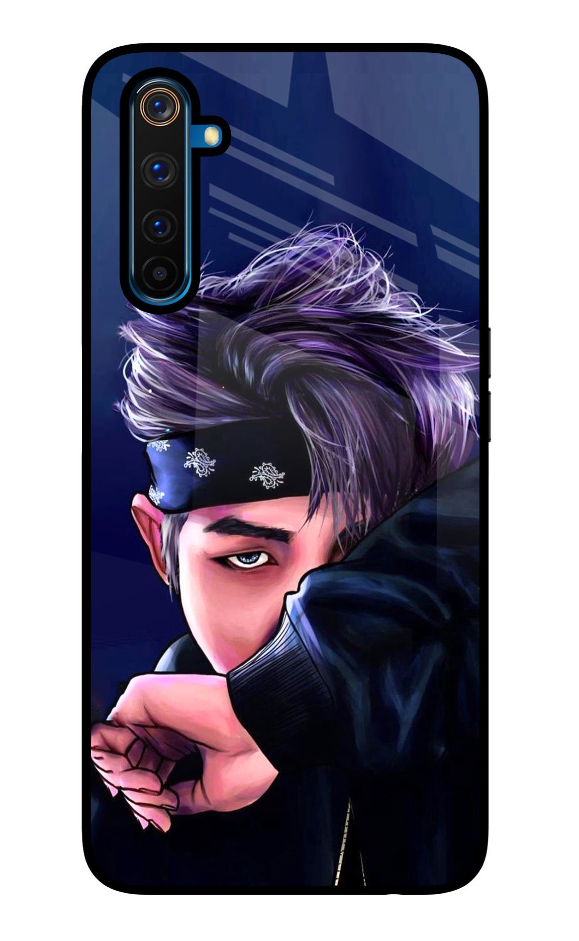 BTS Cool Realme 6 Pro Glass Case