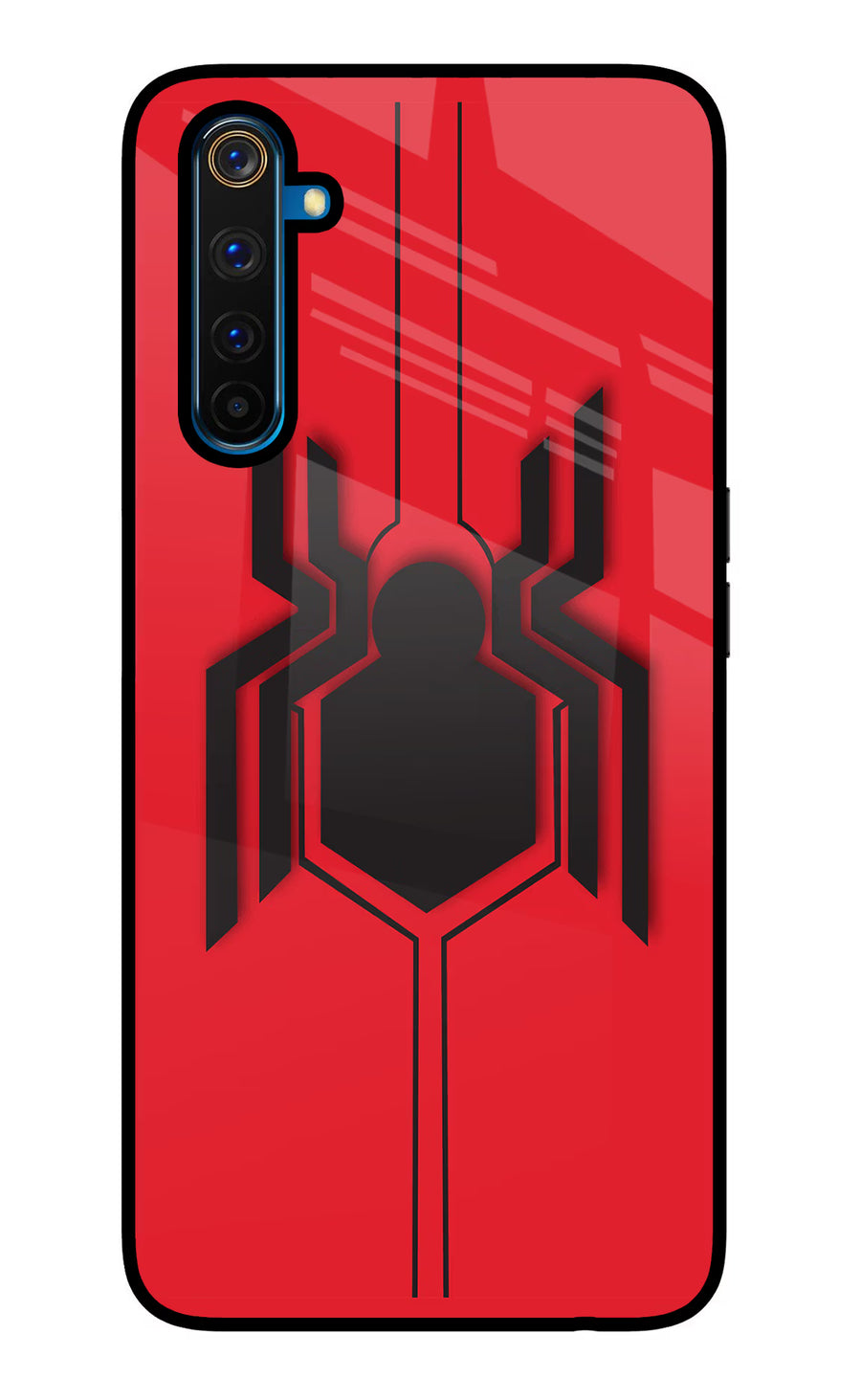 Spider Realme 6 Pro Back Cover, Glass case