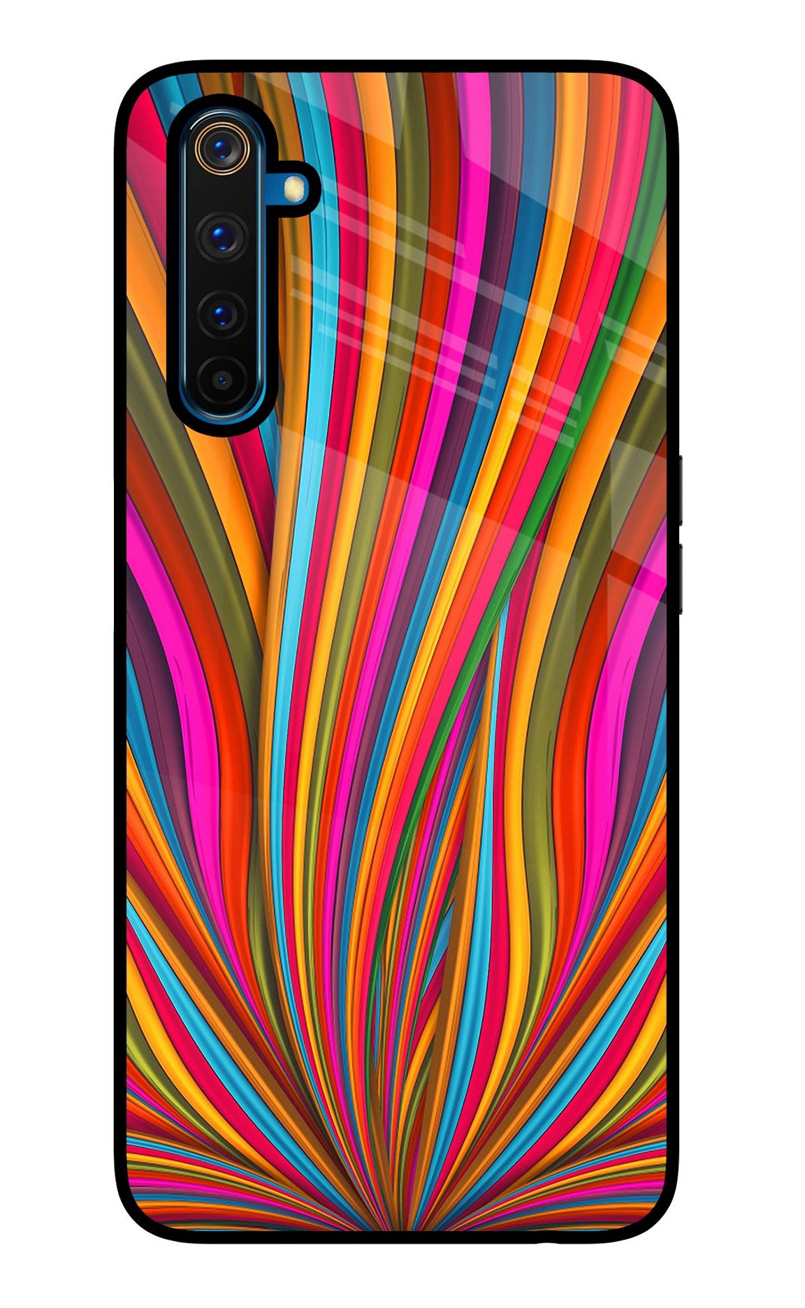 Trippy Wavy Realme 6 Pro Back Cover