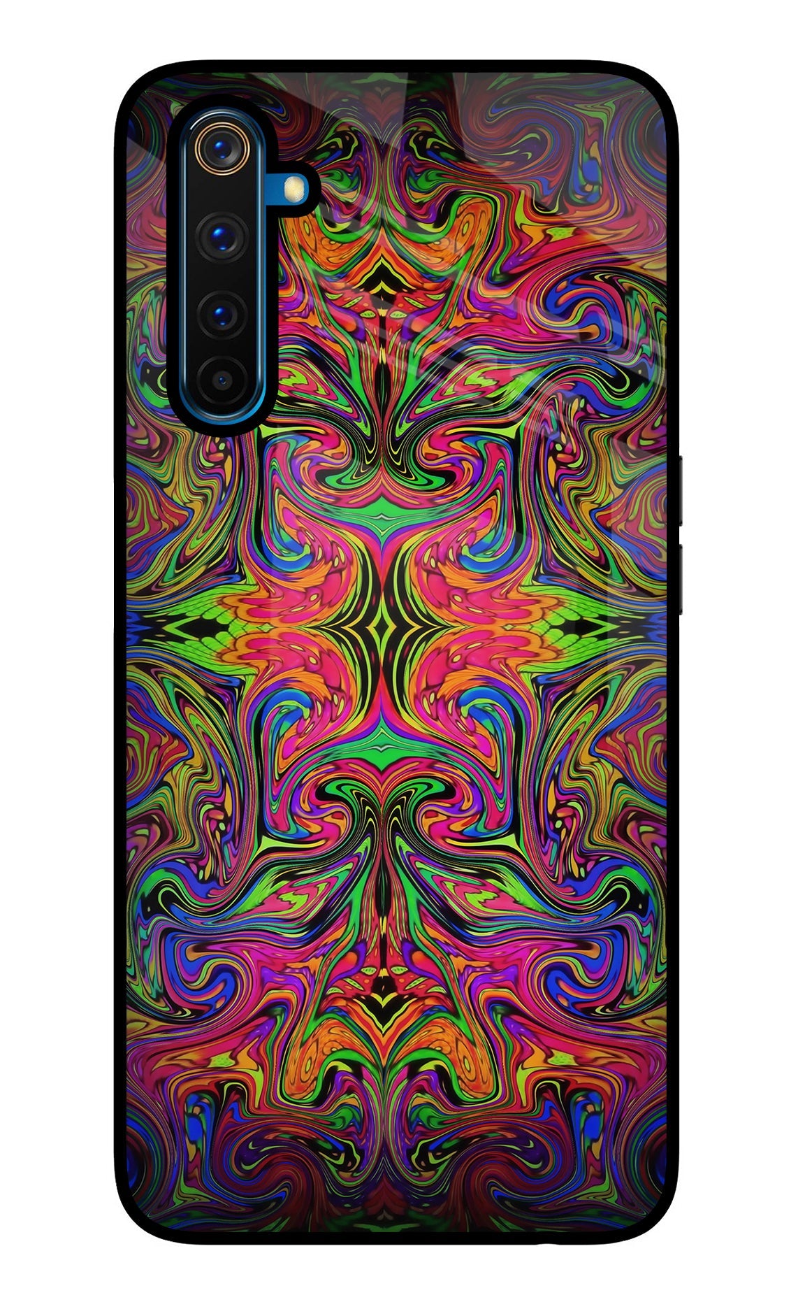 Psychedelic Art Realme 6 Pro Back Cover