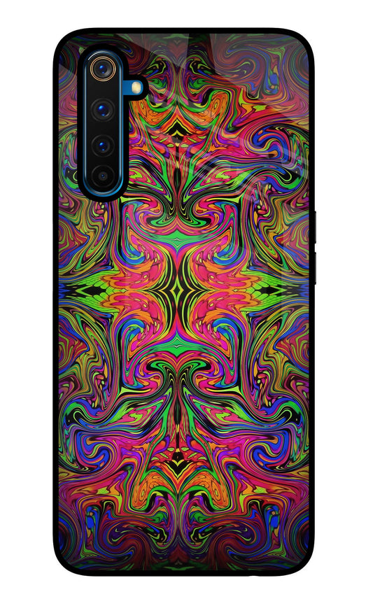 Psychedelic Art Realme 6 Pro Glass Case