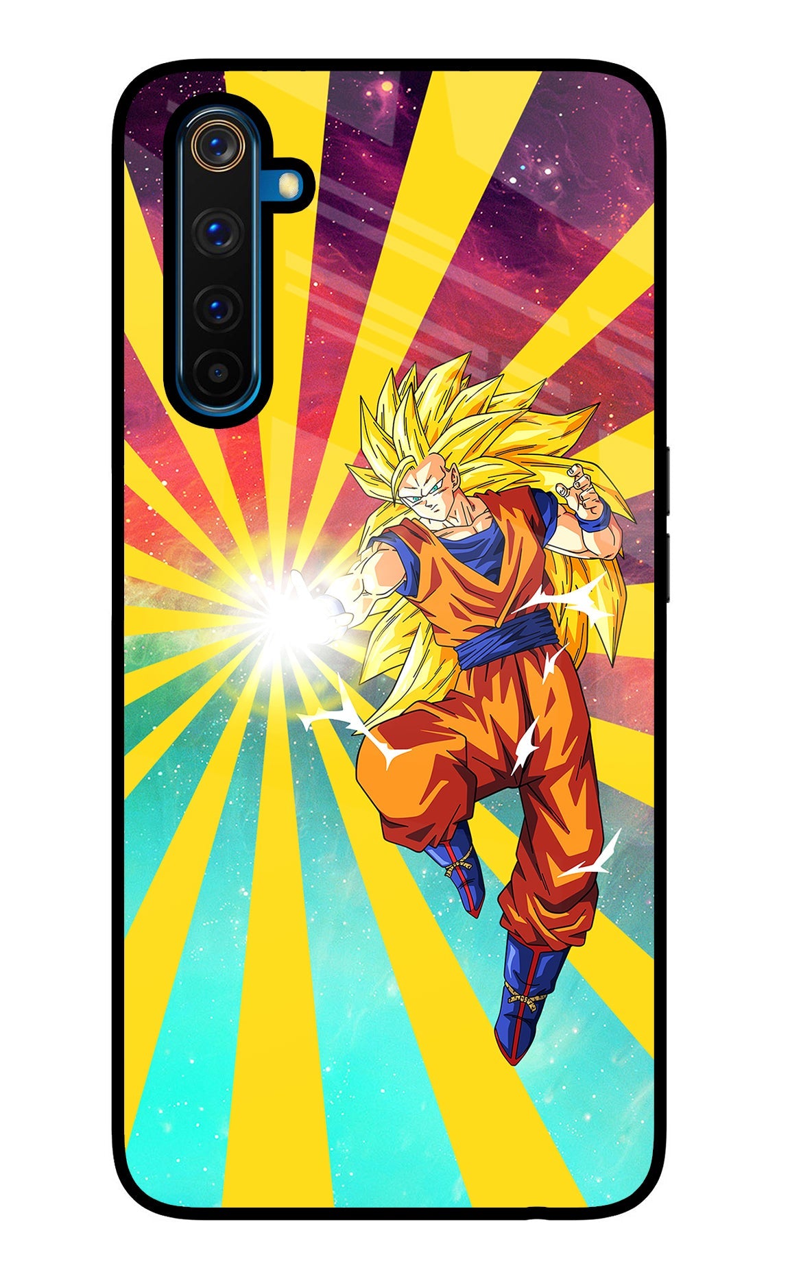 Goku Super Saiyan Realme 6 Pro Glass Case